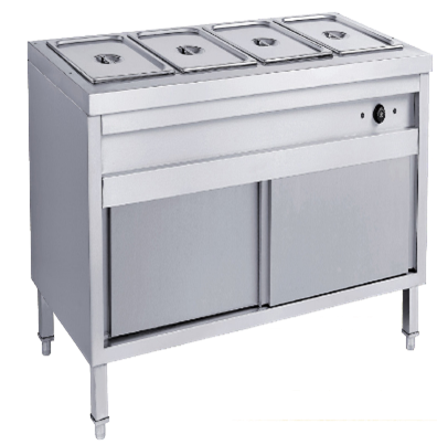 4-pan electric bain marie