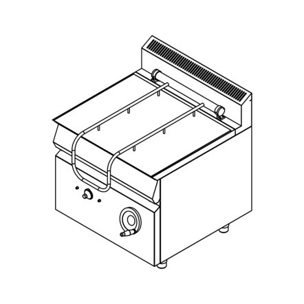 80L Electric Tilting Pan