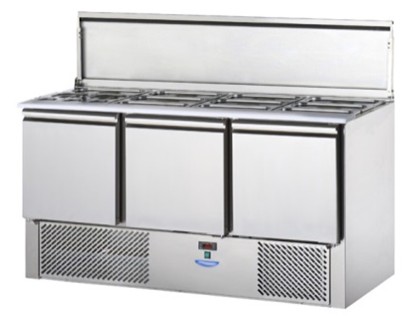 3 Door Salad Refrigerator