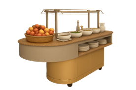 بوفية سلطات مبردة